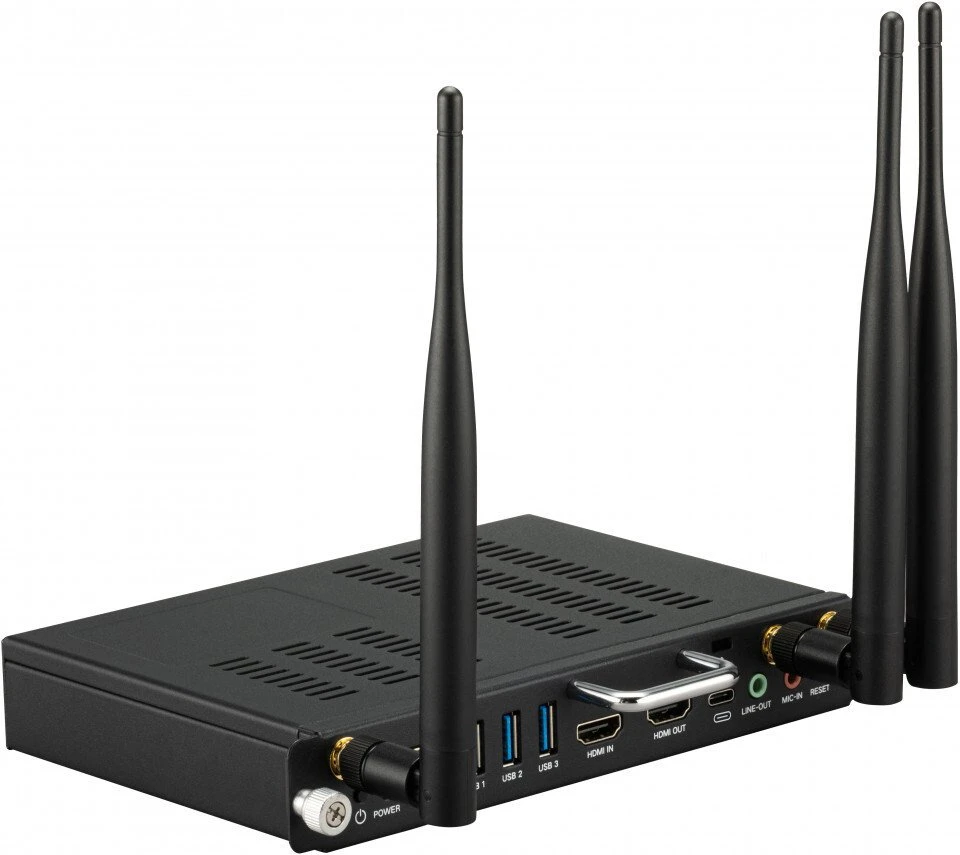 Komputer ViewSonic Osobisty/workstation Mini PC 8 GB DDR4-SDRAM 128 GB SSD Slot-in Juodas (VPC-A31-O1)