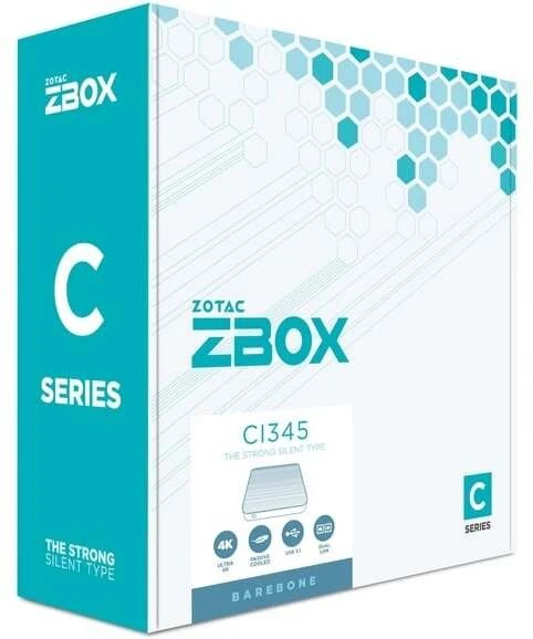 Komputer Zotac ZBOX CI345 BareBone N150 DDR5 2xM.2 (ZBOX-CI345-BE)