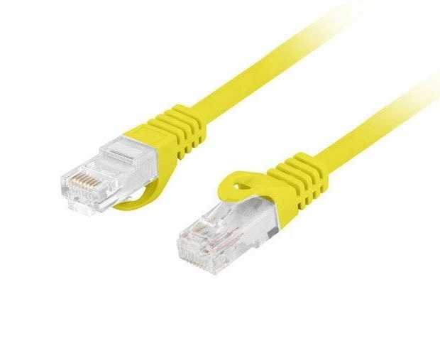 Lanberg PATCHCORD CAT.6 UTP LSZH CU 1M GELTONAS FLUKE PASSED LANBERG