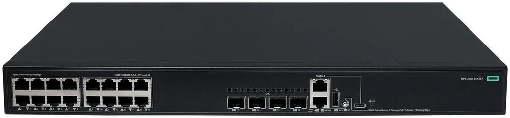 Šakotuvas Hewlett Packard (HP) Komutatorius HP Networking CW 2150 16G PoE+ 4P 248W (S6X55A)