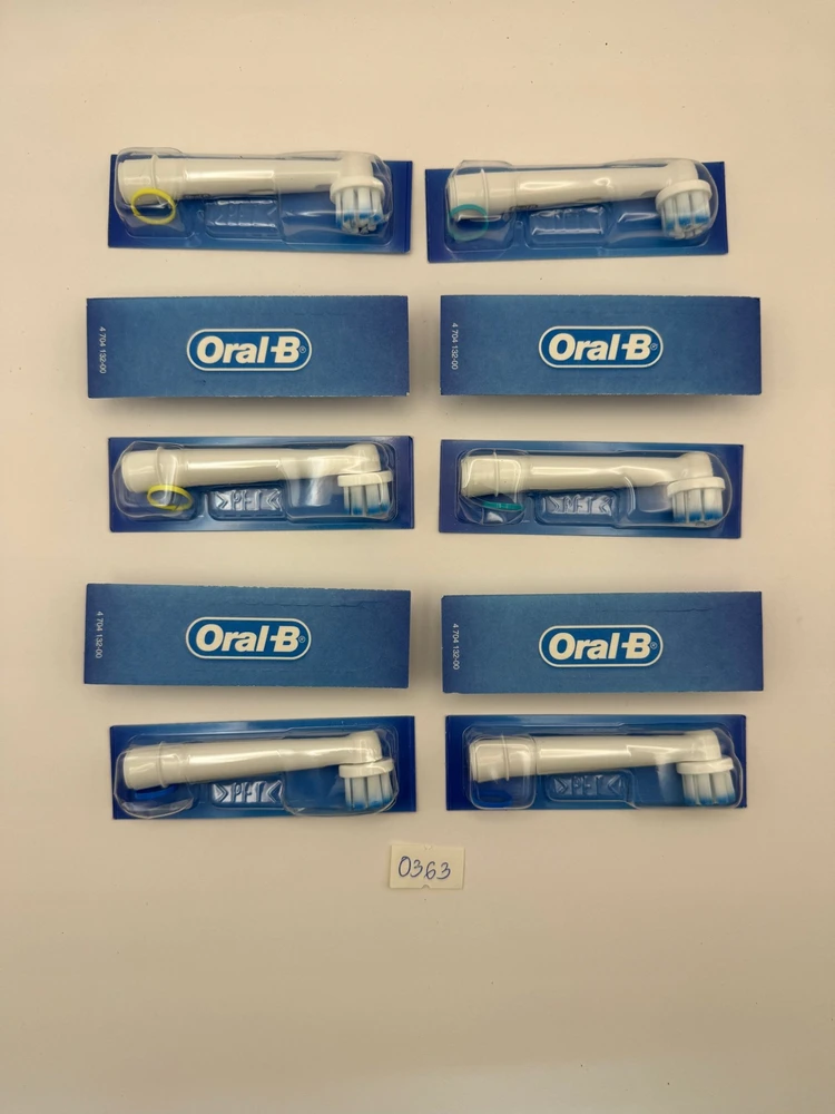 Braun Oral-B Pro Jautrus Clean šepetėlio galvutės 10 (baltos, supaprastinta išorinė pakuotė)