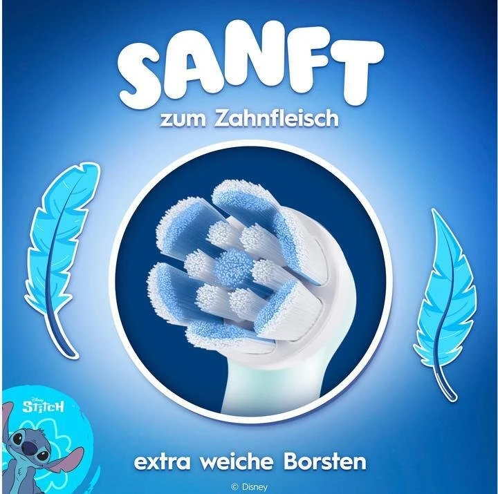 Dantų šepetėlis Końcówka Braun Oral-B antgaliai IO Kids Stitch 4 vnt. wymienne (931069)