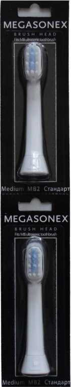 Dantų šepetėlis Końcówka Megasonex Antgaliai Medium MB2