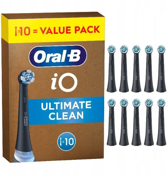 Dantų šepetėlis Braun Oral-B iO Aufsteckb?rsten Ultimative Reinigung 10 St?ck, juodas