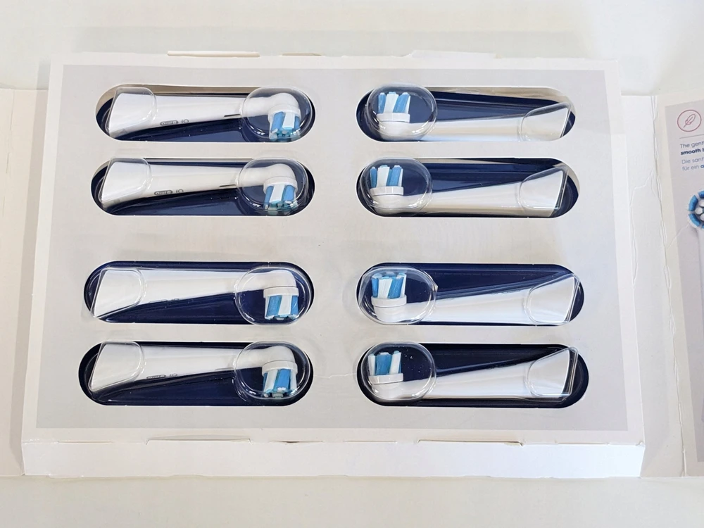 Dantų šepetėlių antgaliai Oral-B iO Ultimate Cleaning baltas 8 vnt