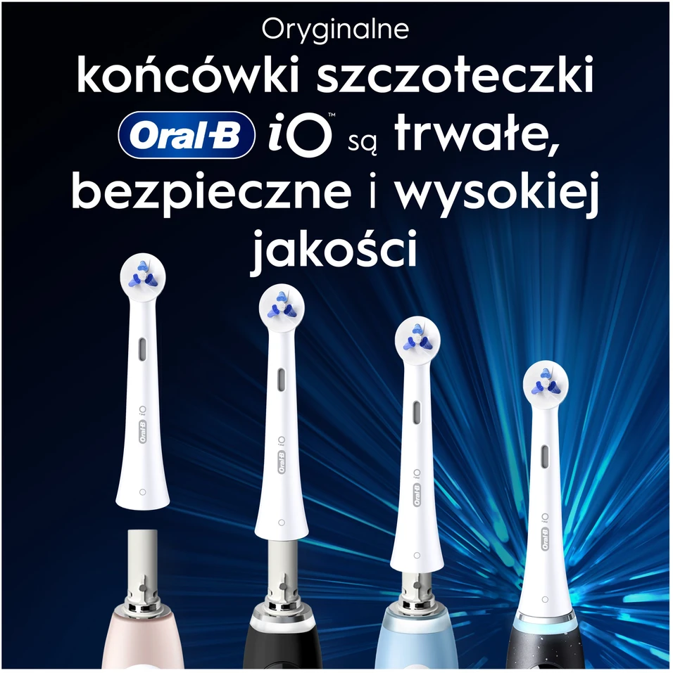 Dantų šepetėlio galvutė Oral-B iO Specialized, balta, 2 vnt.
