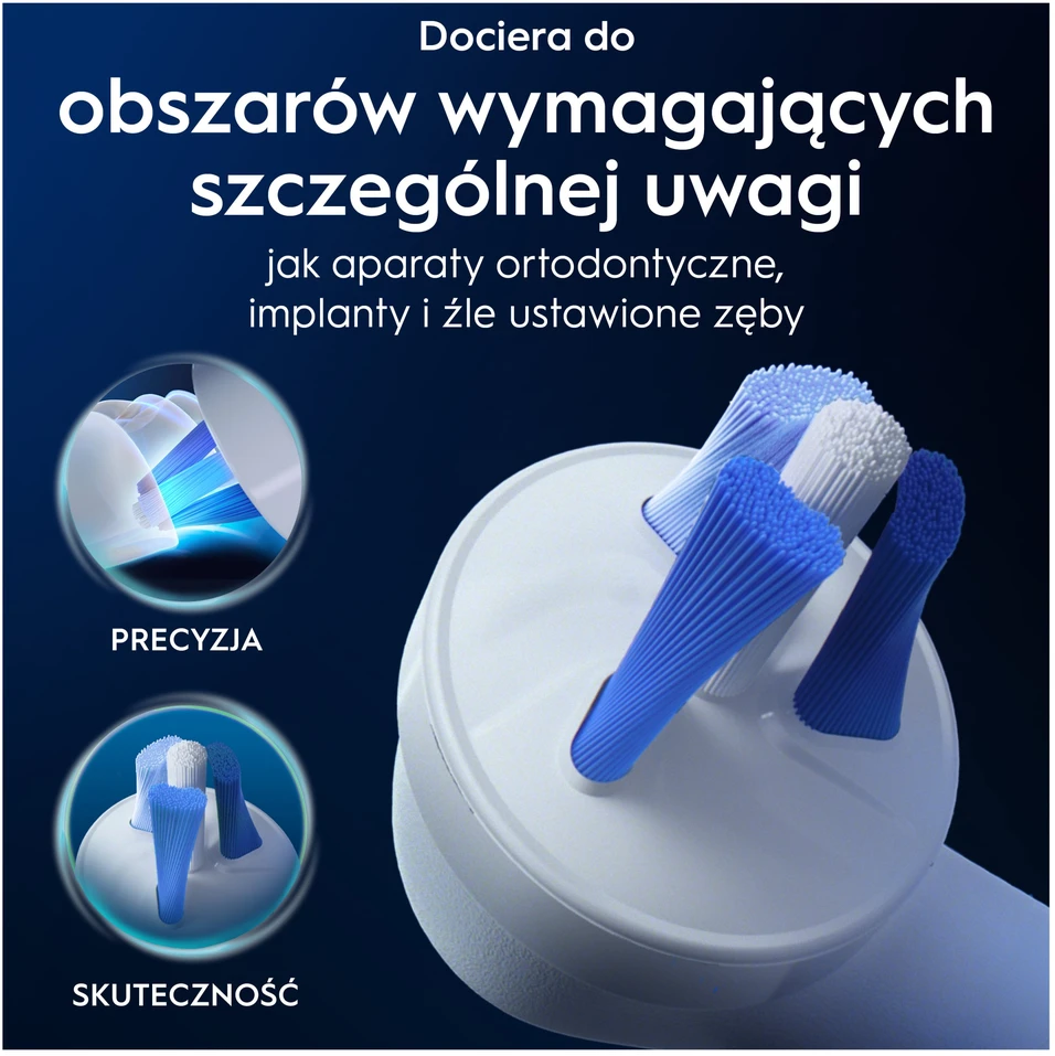 Dantų šepetėlio galvutė Oral-B iO Specialized, balta, 2 vnt.