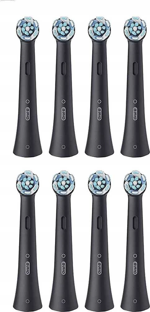 Braun Oral-B iO Ultimate Cleaning šepetėlių galvutės juodos (8 vnt.)