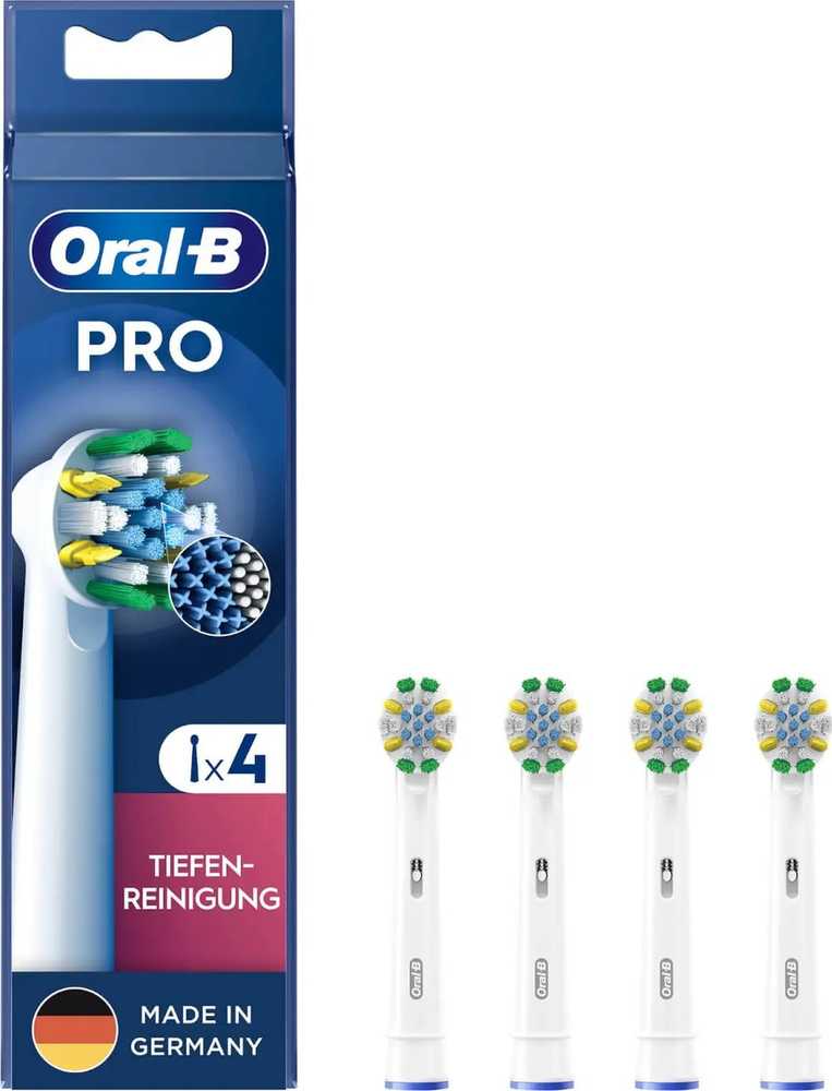 Dantų šepetėlis Końcówka Oral-B Oral-B Aufsteckbürsten Pro Tiefenreinigung 4er