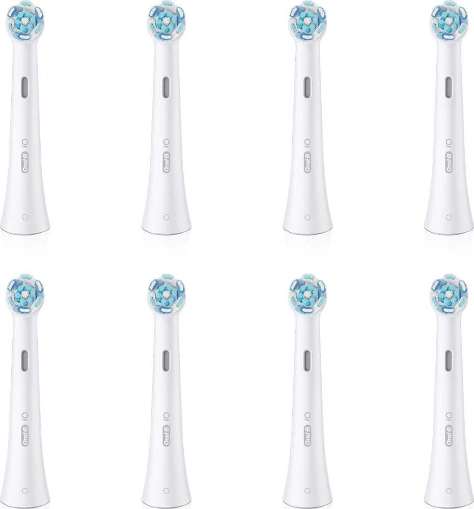Dantų šepetėlių antgaliai Oral-B iO Ultimate Cleaning baltas 8 vnt
