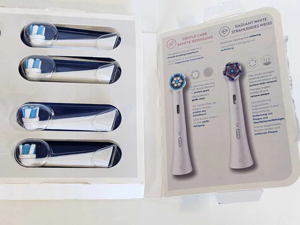 Dantų šepetėlių antgaliai Oral-B iO Ultimate Cleaning baltas 8 vnt