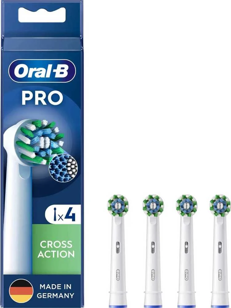 Oral-B CrossAction šepetėlių galvutės, 4 vnt