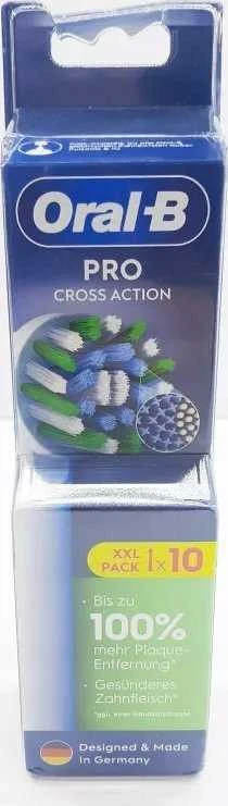 Oral-B Pro Cross Action brush heads pack of 10