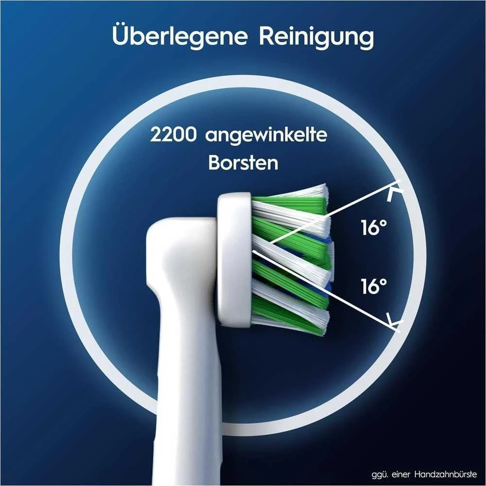 Oral-B CrossAction šepetėlių galvutės, 4 vnt