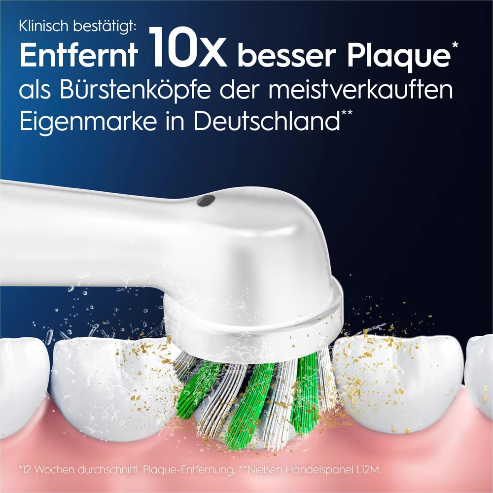 Końcówka Oral-B Dantų šepetėlis Heads Pro CrossAction 8 pcs. (994040)
