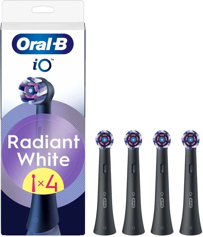 Dantų šepetėlio galvutė Oral-B iO Whitening, balta, 4 vnt.