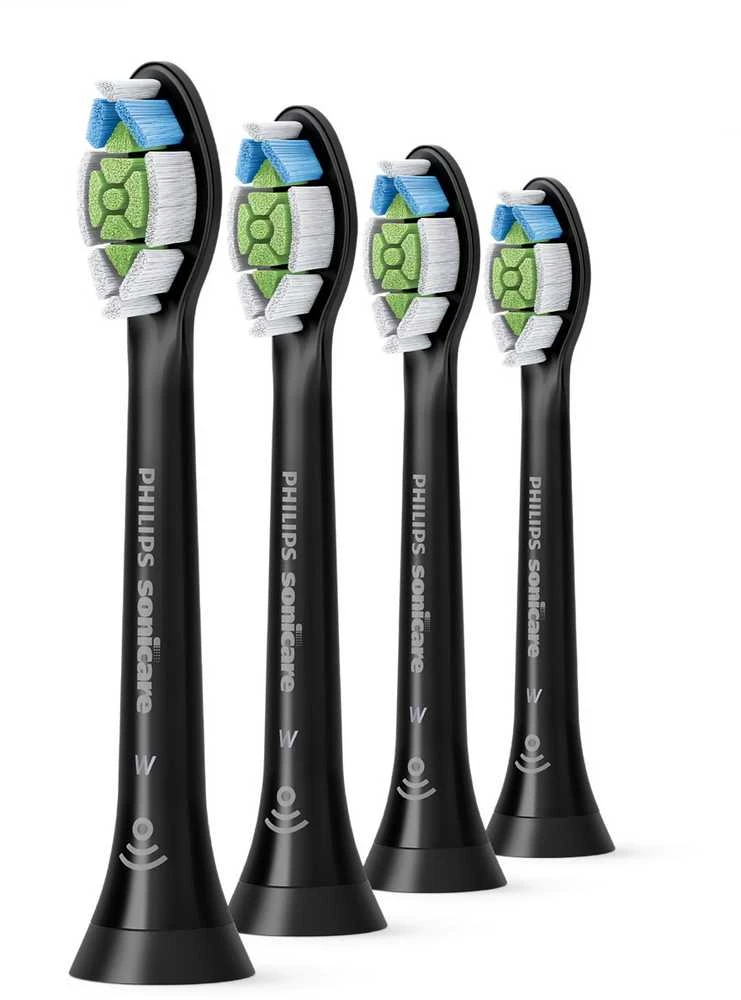 4 dalių šepetėlių galvučių pakuotė Philips Sonicare Optimal White HX6064/88