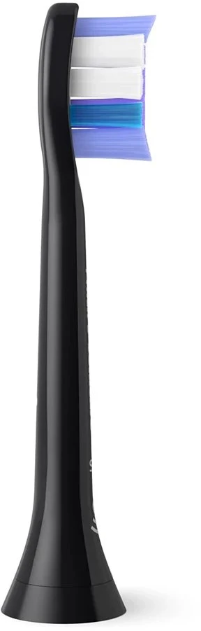 6 dalių šepetėlių galvučių pakuotė Philips Sonicare Sensitive HX6056/88, juodos spalvos