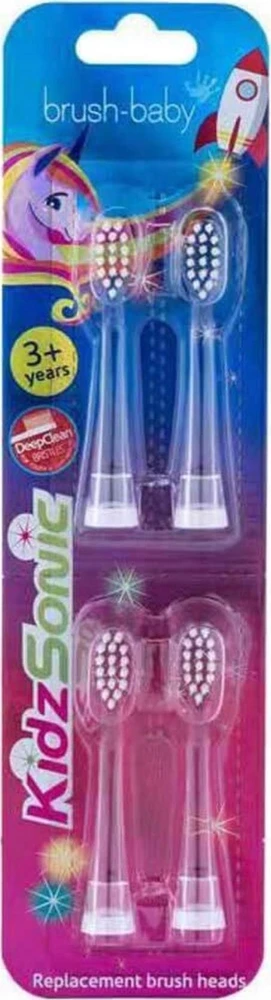 Brush-Baby Kidz Sonic 4 keičiamos galvutės vaikams