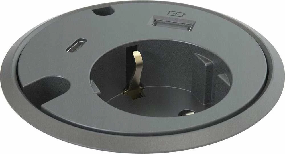 Kondator 935-PD16, Pagrindinis, Juoda, 1 kintamosios srovės lizdas(-ai), F tipo, F tipo, 1,25 m