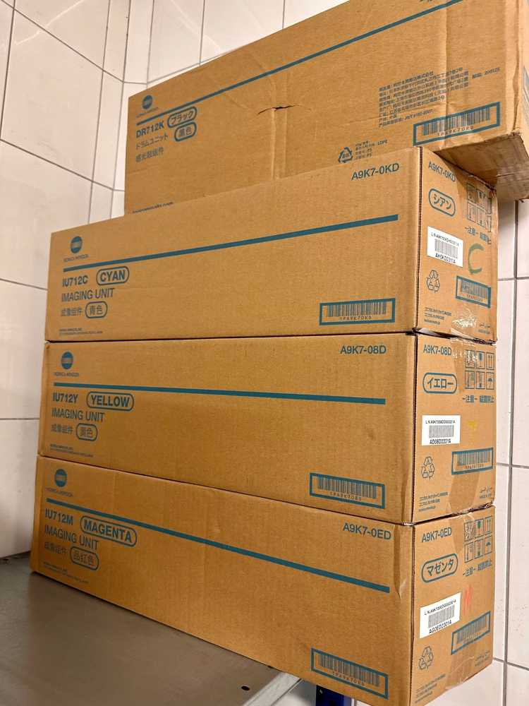 Konica-Minolta KonicaMinolta Imaging Unit IU-712 IU712 Geltona Geltona (A9K708D)