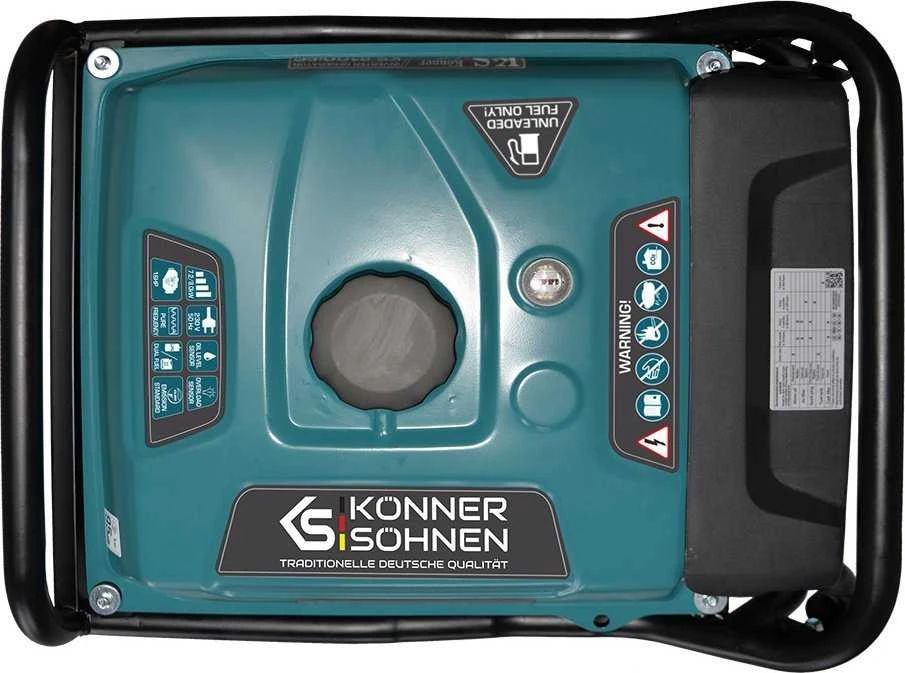 Könner & Söhnen benzininis/dujinis inverterinis generatorius KS8100iEG 8000W, el. paleidimas