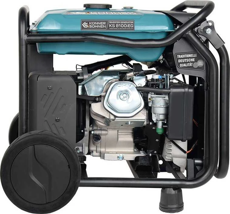Könner & Söhnen benzininis/dujinis inverterinis generatorius KS8100iEG 8000W, el. paleidimas