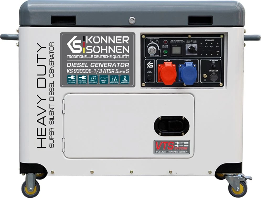 Dyzelinis generatorius "Könner & Söhnen" KS 9300DE-1/3 ATSR (EURO V)
