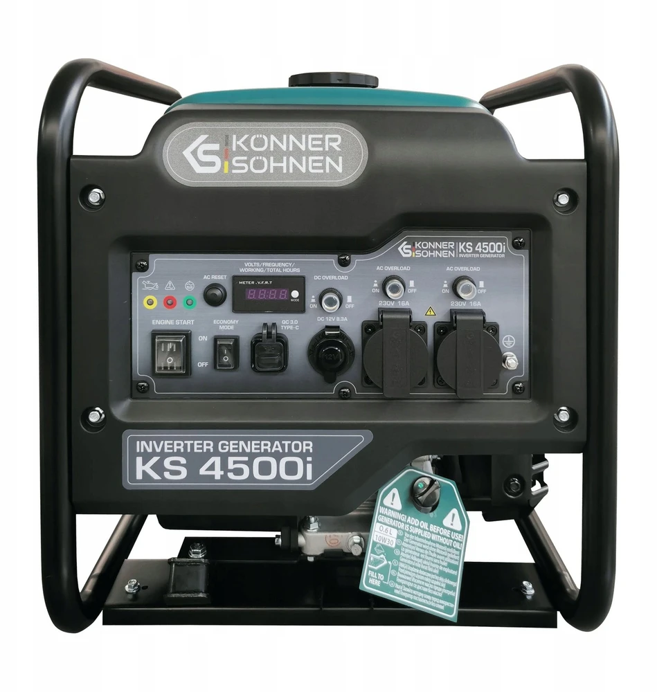 Konner & Sohnen KÖNNER &amp; SÖHNEN INVERTORINIS GENERATORIUS KS 4500i 4,2kW 230V