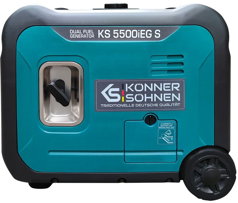 Konner & Sohnen KÖNNER &amp; SÖHNEN KS HIBRIDINIS INVERTORINIS GENERATORIUS KS 5500iEG S 5,0kW 230V