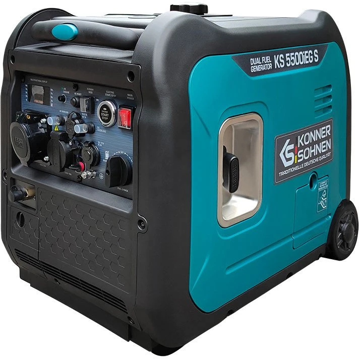 Konner & Sohnen KÖNNER &amp; SÖHNEN KS HIBRIDINIS INVERTORINIS GENERATORIUS KS 5500iEG S 5,0kW 230V