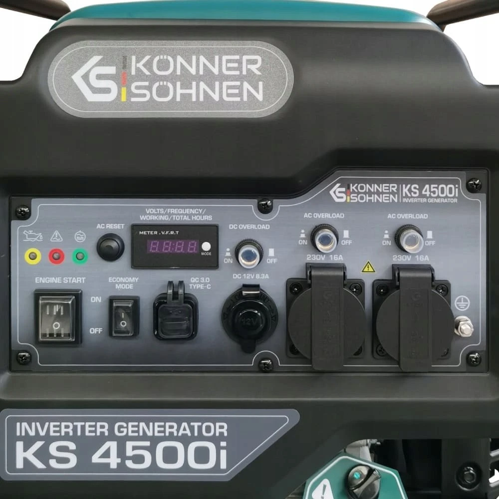 Konner & Sohnen KÖNNER &amp; SÖHNEN INVERTORINIS GENERATORIUS KS 4500i 4,2kW 230V