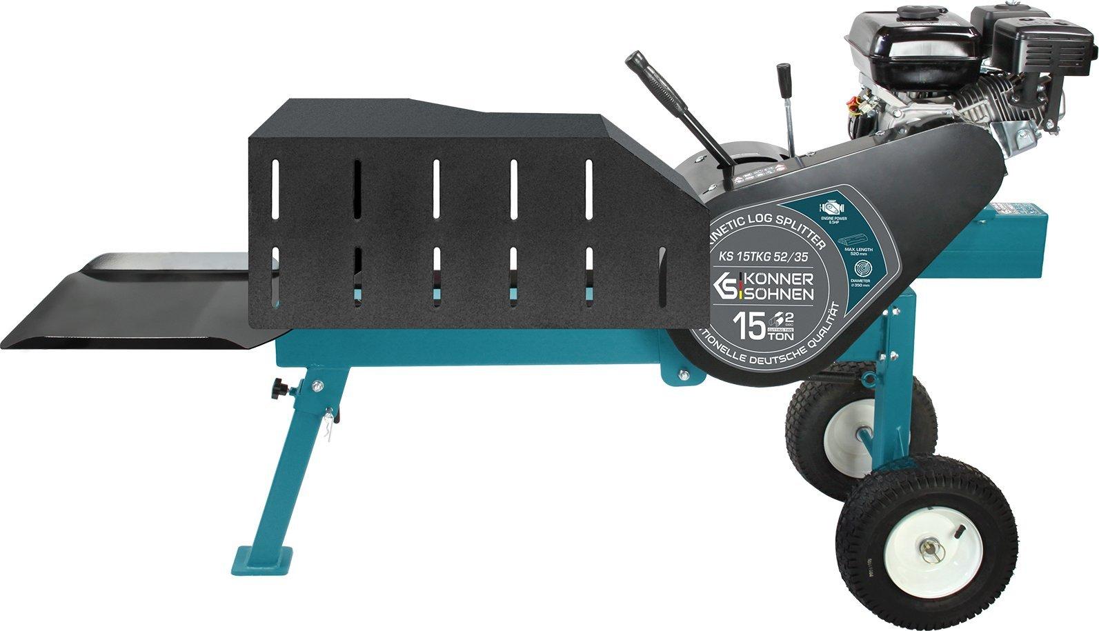 Konner & Sohnen benzininė kinetinė malkų skaldyklė KS 15TKG 52/35