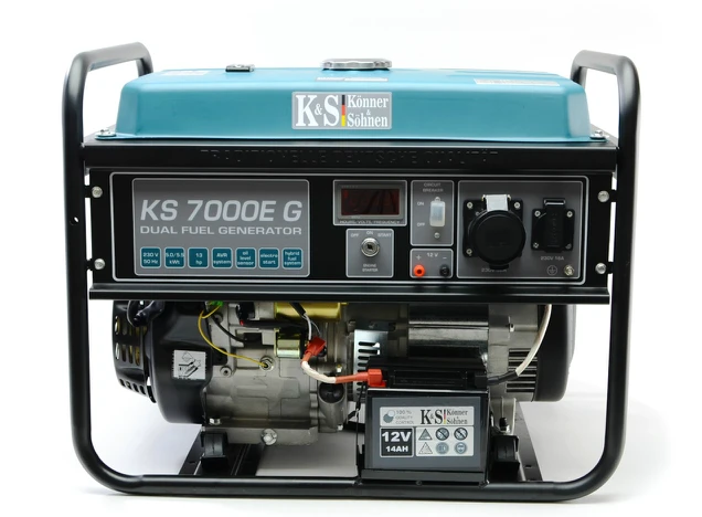 Könner & Söhnen hibridinis (benzinas/LPG) generatorius KS 7000E G