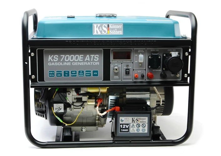 Konner & Sohnen Generatorius benzininis 5500W, KS 7000E-ATS