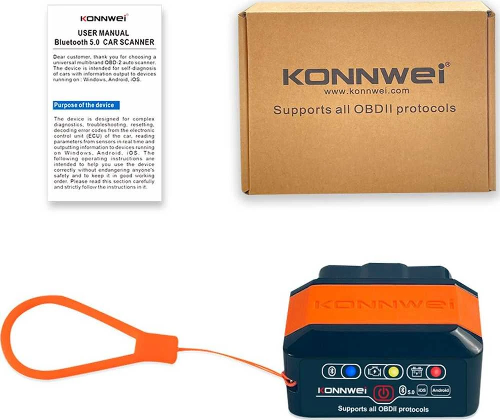 Interfejs, Konnwei KW905 diagnostinis matuoklis