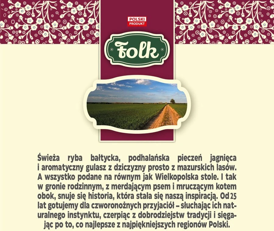 FOLK Excelent duck of Greater Poland – šlapias kačių maistas – 85g