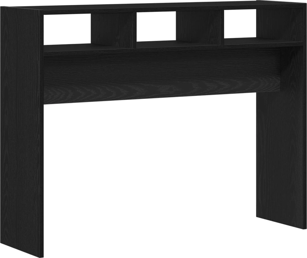 Konsolinis stalas Juodas ąžuolas 105 x 30 x 80 cm