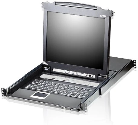 Konsolė KVM Aten 16 Port 17'' LCD KVMP Switch (CL5716M-ATA-ITG)