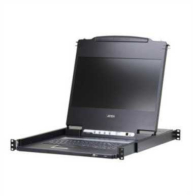 Spinta Aten Konsolė KVM ATEN CL6700MW, LCD, DVI, HDMI Full HD, britiškas išdėstymas
