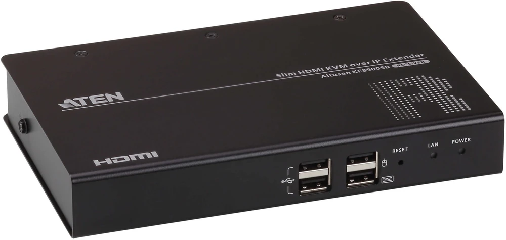 Konsolė KVM Aten Slim HDMI KVM over IP Extender (Receiver)