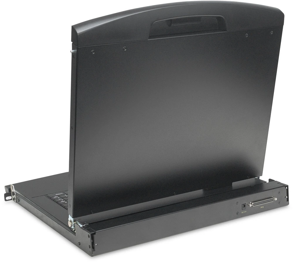 „Digitus DS-72221-2GE Rack Console“ 48,3 cm (19") 1920 x 1080 px Juoda 1U