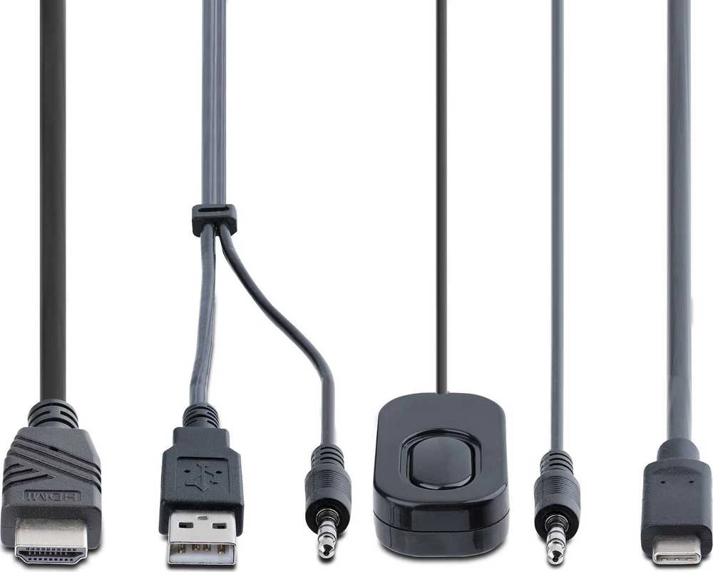 StarTech C2-H46-UAC-CBL-KVM/2 PORT HIBRIDINIO KABELIO KVM JUNGIKLIS