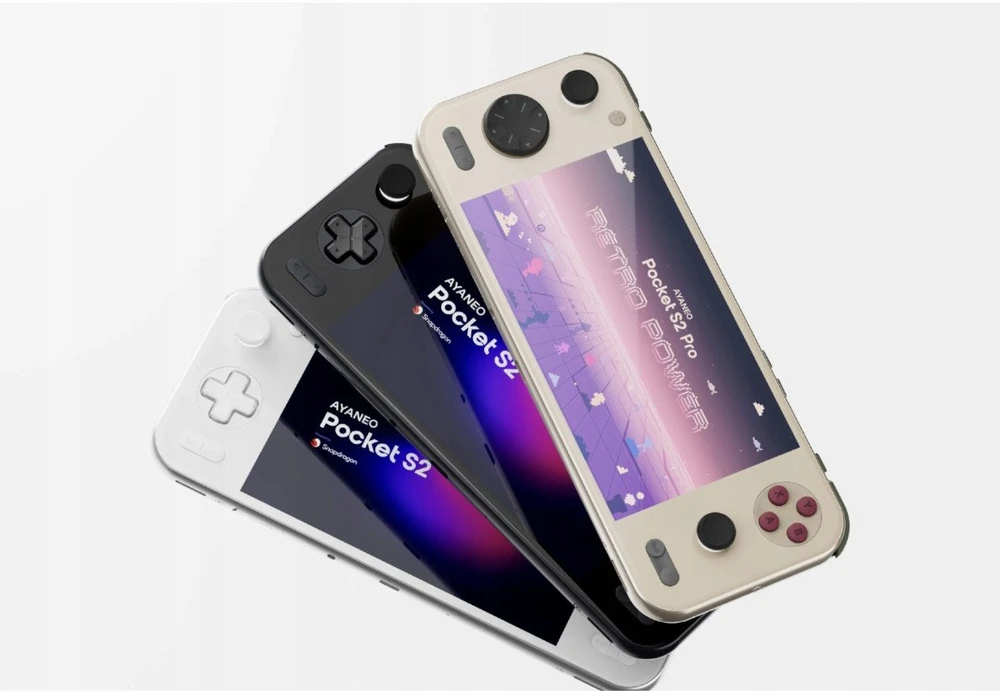Ayaneo S2 Pro Snapdragon G3 Gen.3 16GB/512GB Baltas Portable Console