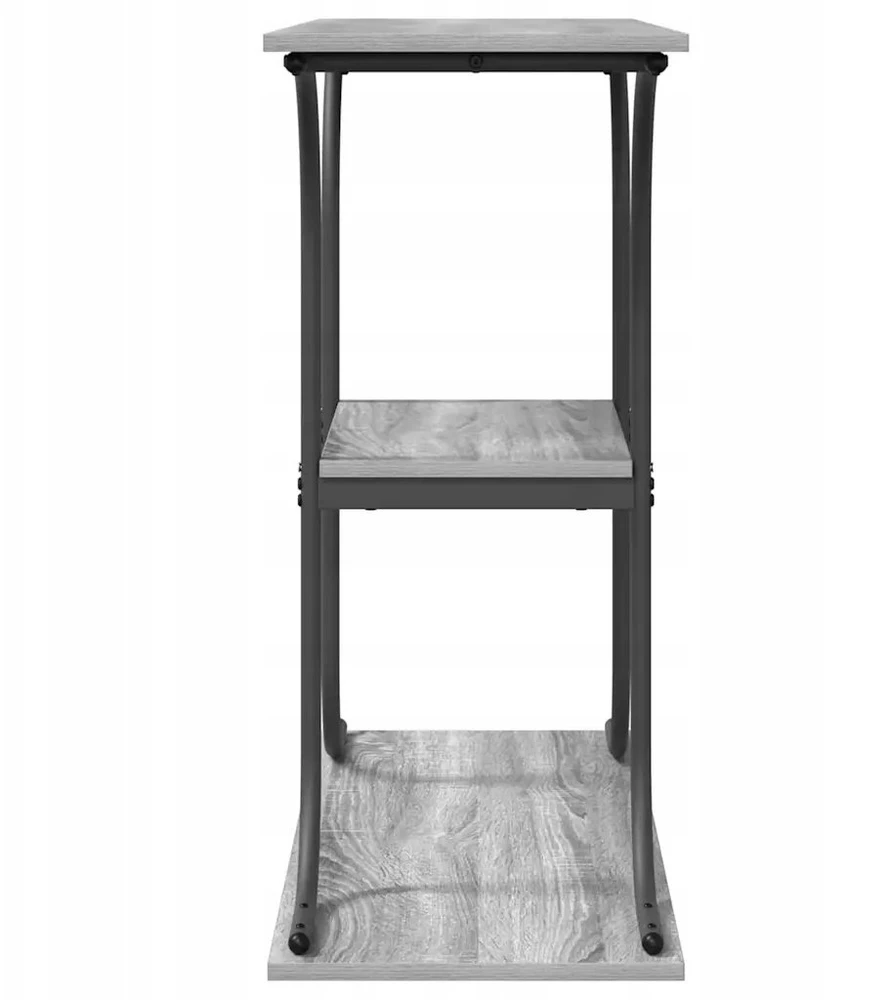 Konsolinis stalas su lentyna Pilkas Sonoma 101 x 35 x 80,5 cm