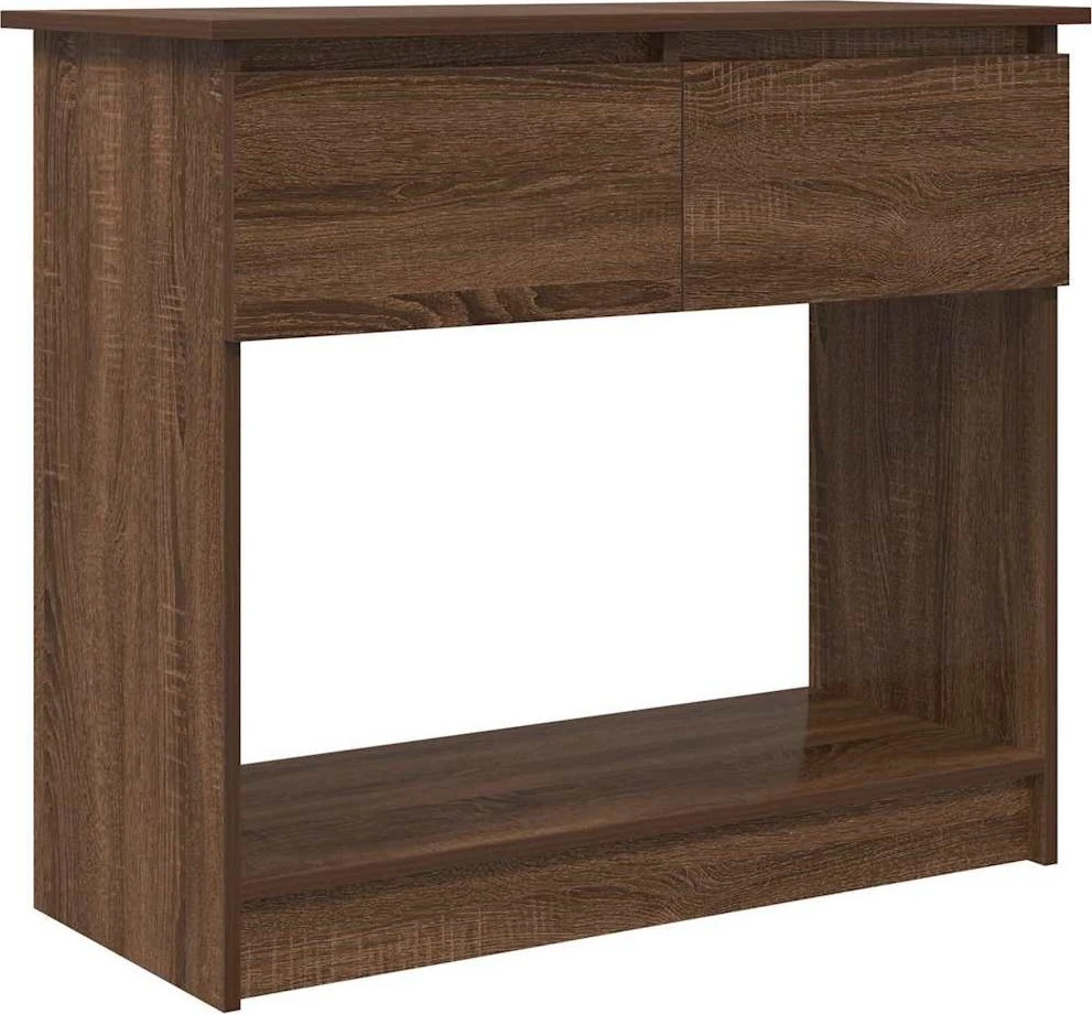 konsolinis staliukas su stalčiais, 85,5x38,5x74,5 cm