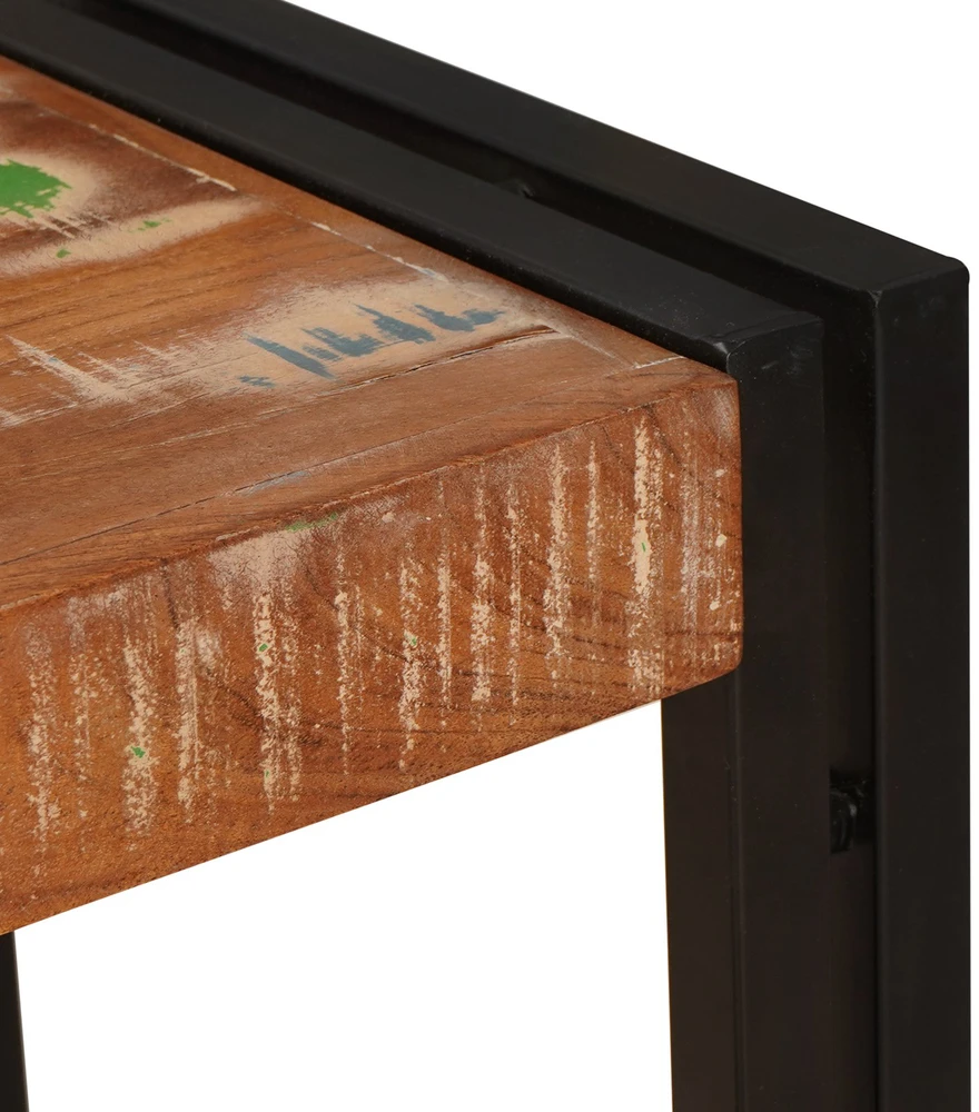 Konsolinis stalas 90 x 33 x 75 cm Kietas atkurtas medis