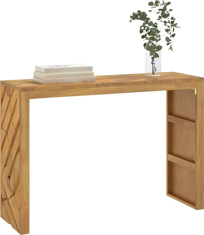konsolinis stalas 110x35x75 cm medžio masyvo tiko