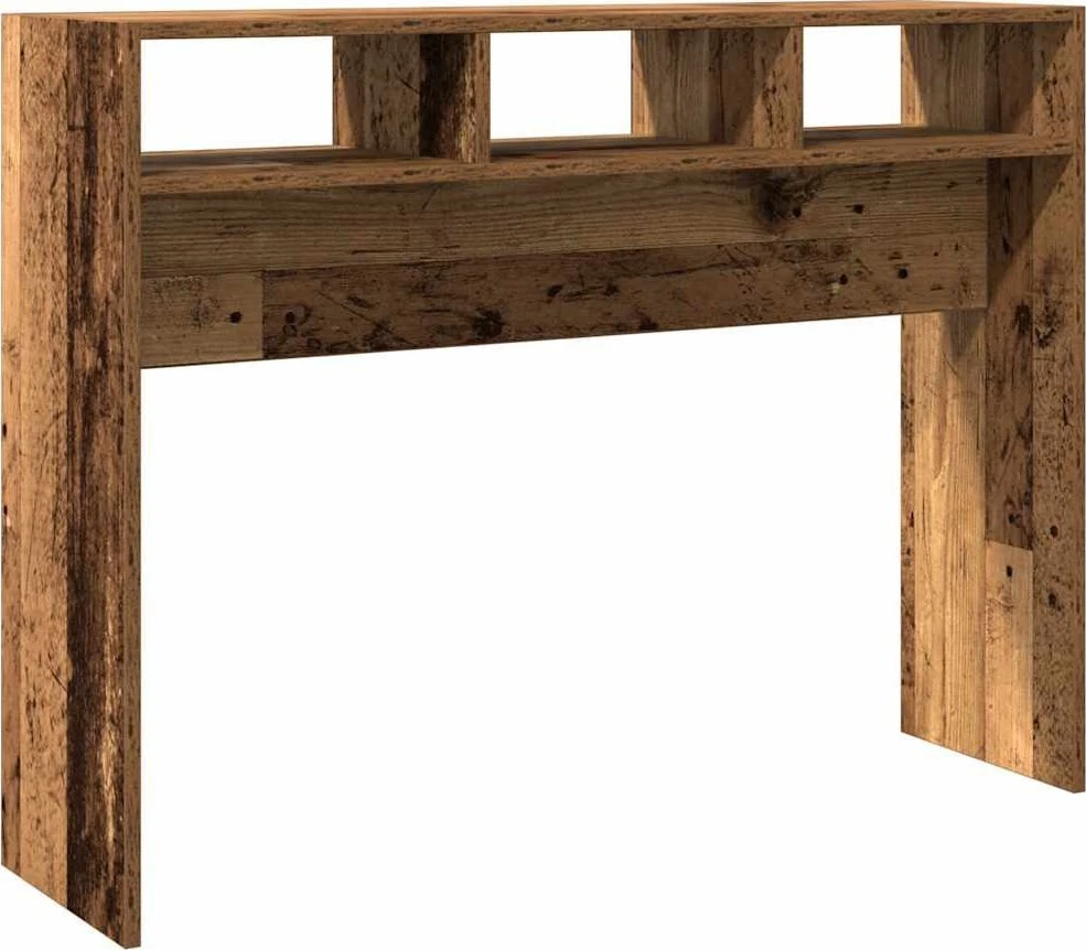 konsolinis stalas Senas medis 105x30x80 cm Inžinierinė mediena