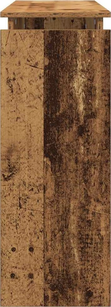 konsolinis stalas Senas medis 102x30x80 cm Inžinierinė mediena